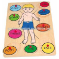 2015 New Products Promotional Toy Wooden Body Puzzle Game